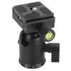 Panoramic Ball Head 360 Degree Rotating 38in Thread Metal Tripod Head with 14in Quick Release
