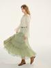 Sinseuden Porcelain Sheer Blouse Set