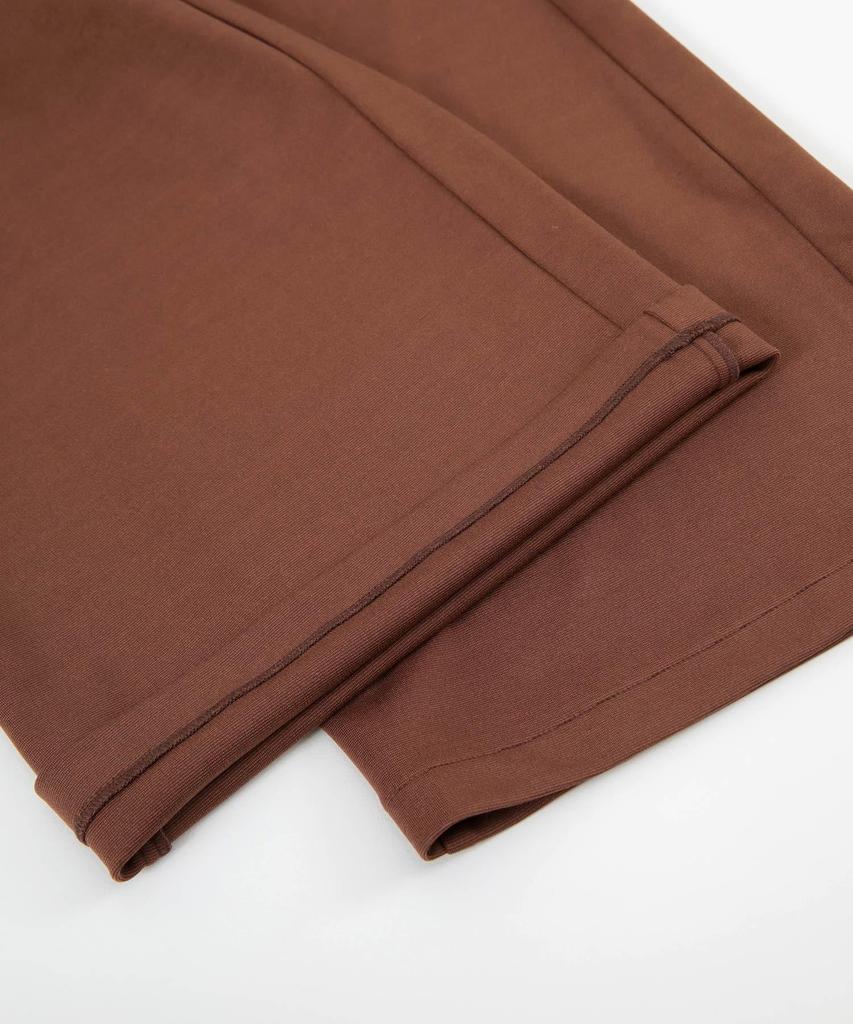 Seedless Pants with Elastic DBXM0451 Women's Maxi-Length Wide-Leg Back, Black,