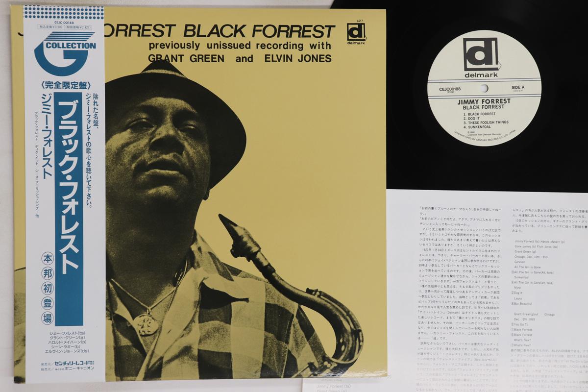 

LP Record JIMMY FORREST - Black Forrest CEJC00188 DELMARK 1990 Japan Obi Jazz Used