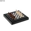 Minimalism Leather Tic-Tac-Toe Game Chessboard Geometric Artwork Ornaments Desk Decoration Chess Pieces Casual Chess Game