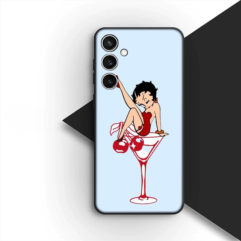 

for Motorola Moto G86 G57 E14 E15 G14 G34 G67 G84 G24 A54 G15 Power E22 Phone Cover Soft Case Anime B-Bettys Lovely B-Boops Motorola Moto G86 Power