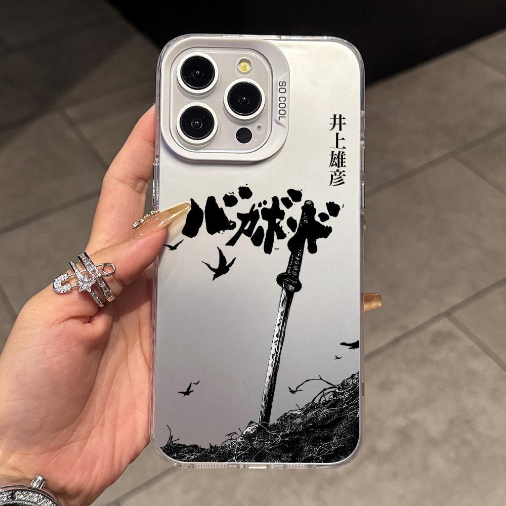 

Japanese Swordsman Anime Phone Case for Xiaomi Redmi 15C 14C 13C 12C 10 Note 15 14 13 12 Pro Plus 4G 5G Silver Hard Cover Redmi Note 14 4G (Global)