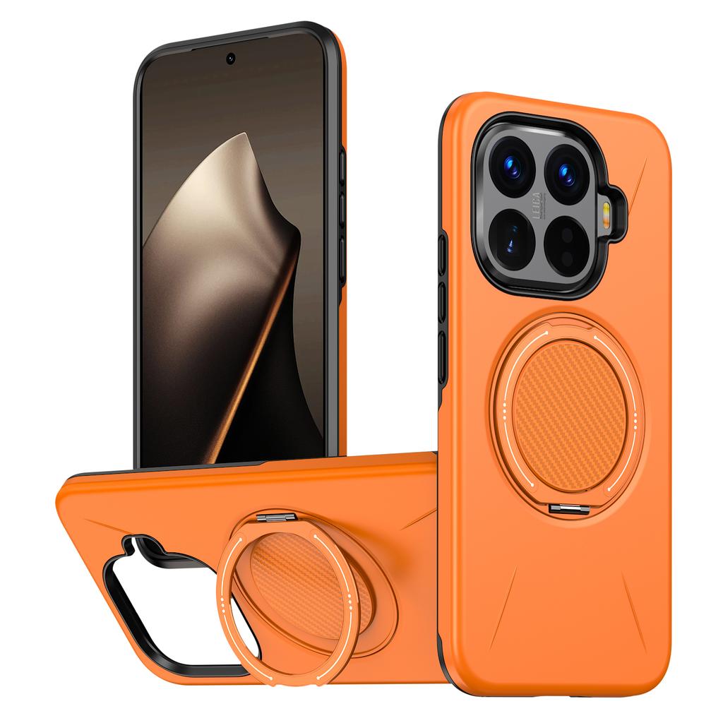 Armor Shockproof Phone Case For Xiaomi 15T Pro 360° Rotating Magnetic Metal Ring Bracket Cover For Xiaomi 14T Pro 17 Pro Max