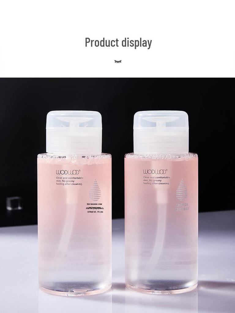 WODWOD Gentle 3-in-1 Makeup Remover Water for Face, Eyes, and Lips - Deep Cleansing and Non-Irritating.