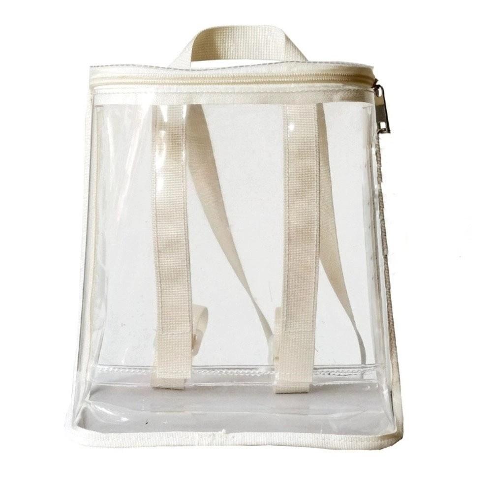 Visible Clear Kids Backpack Large Capacity Beach Waterproof Backpack Swimming Storage Bags  School