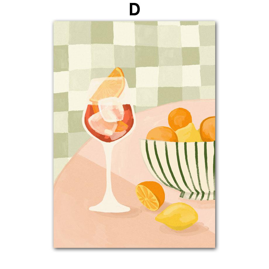 Retro Flowers Vase Gallery Colorful Funky Poster And Prints Simple Wall Art Canvas Painting Wall Pictures For Living Room Decor