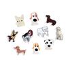 Cartoon Animal Brooch: Cute Dog Pin Badge for Shirts, Sweaters, Jeans - 10 Styles