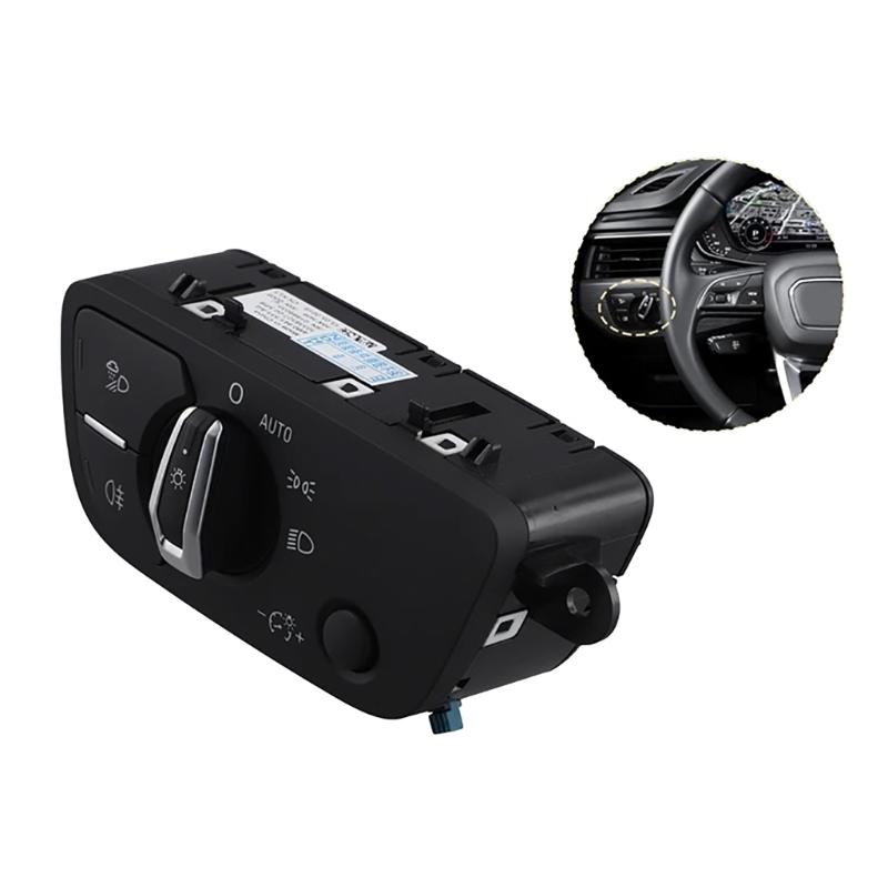 Car Front Headlight Switch 4M0941531AG 16939698 Replacement Auto Headlight Adjuster Switch 4M0941531AA