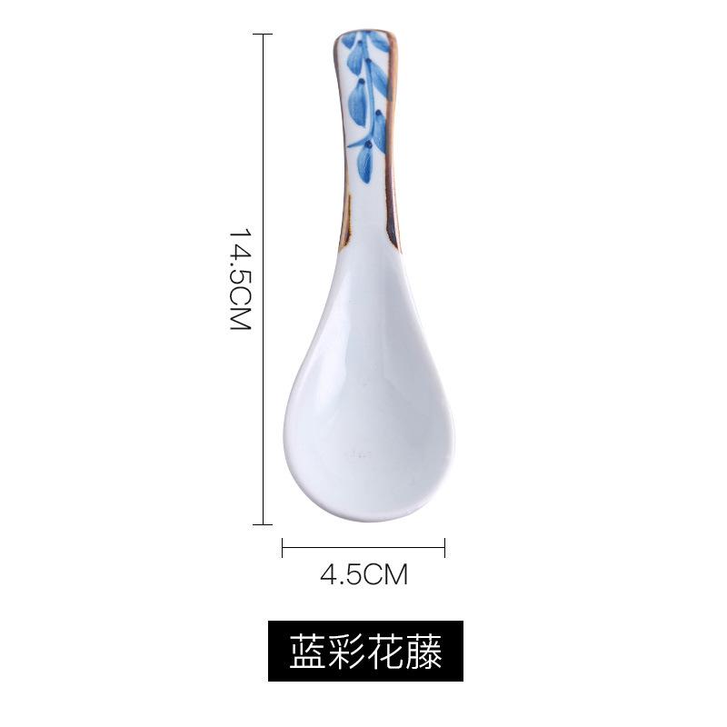 1Pc Ceramic Spoons, Hotel Restaurant Tableware