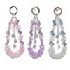 [Designer] Flower DIY Jingjing mobile phone lanyard lanyard mobile phone chain beaded ins mobile phone pendant