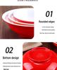 10-Piece Melamine Bowl Set: Ideal for Breakfast, Soup, Congee, Soy Milk, Wonton, Rice Noodle, and Hot & Spicy Soup.