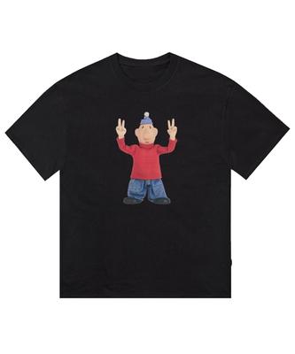 Anime Charakter Aufdruck T-Shirt Herren und Damen Sommer Baumwollkleidung Mode Rundhals Kurzarm
