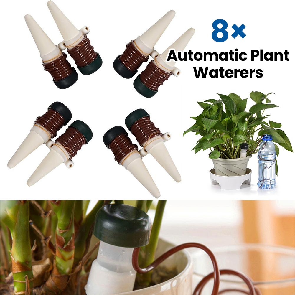8Pcs Self-Watering Stakes Self-Watering Probes Automatic Irrigation System Water Drip Irrigation Kit Watering Supplies China Mainland