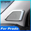 Vtear For Toyota LAND CRUISER Prado 150 Front Speaker Cover Decoration Car Inner A Pillar Trim Accessories Interior Parts