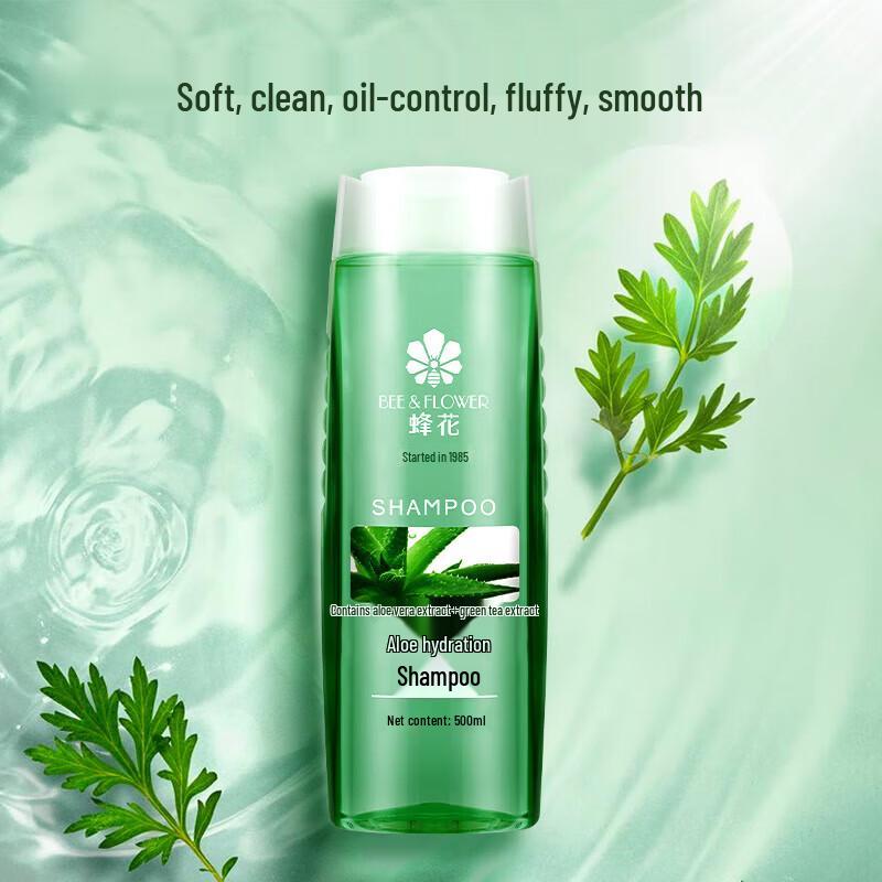BEE&FLOWER Aloe Vera Green Tea Hydrating Shampoo