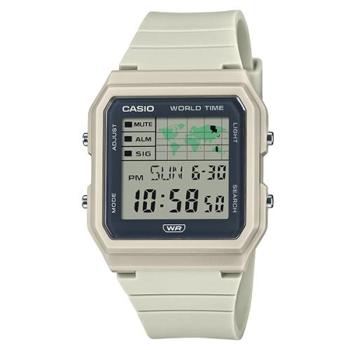 [CASIO] CASIO World Map Digital Watch LF-30W-8ADF FREE