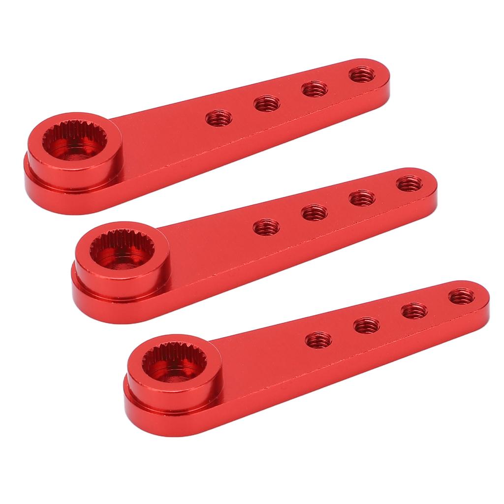 3pcs RC 25T Steering Servo Arm Standard   37mm Celsius 1.46in Length 1Celsius10 RC 25T Steering Arm