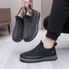 Old Beijing boots winter new men's hair cold-resistant wool velvet warm and comfortable casual men's snow boots