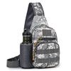 Portable Hiking Travel Sling Shoulder Bag Molle Chest Bag Men Outdoor Sports Bottle Pouch Camping Hunting Fishing Chest Backpack