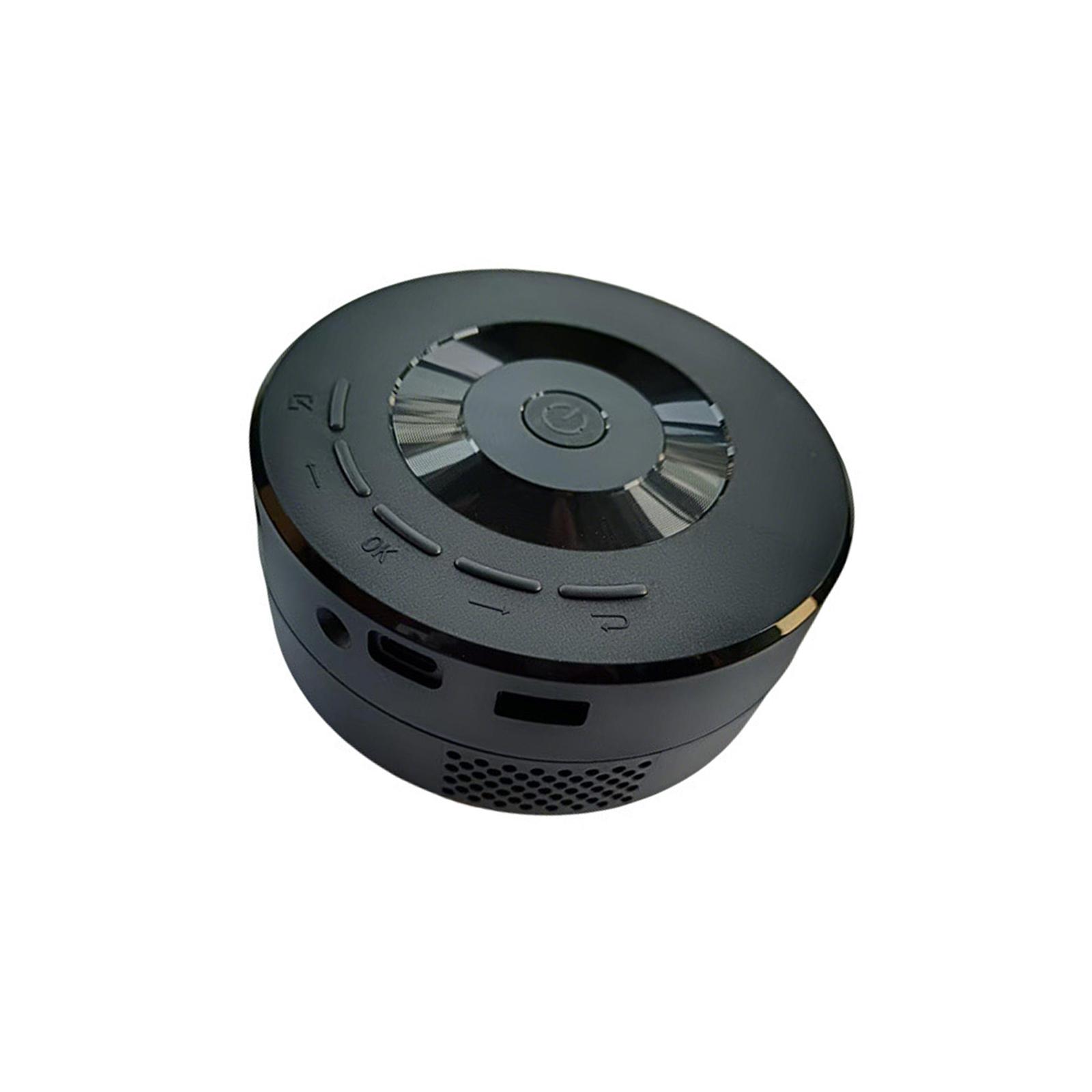 

Mini Projector for Outdoor Business Home Use with Corded Mirroring Capability 1080P Output and Easy USB Video Playback 1