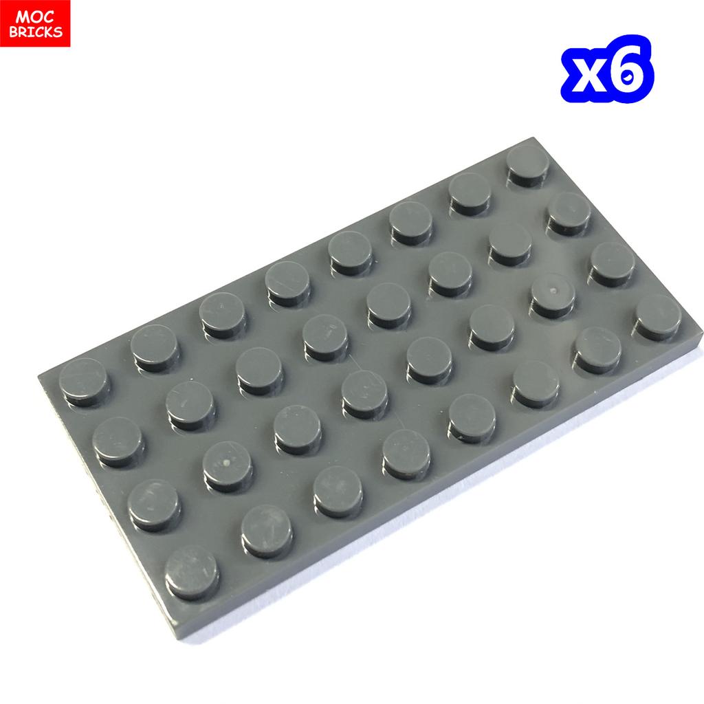 Non-Toxic Moc Bricks Plate 4X4 4X6 4X8 4X10 4X12 3031 3022 3035 3030 3029 Children Toy Building Blocks Assembles Birthday Gift