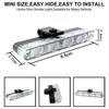 Car Strobe Flashlight Flash Light Truck 12V DC PS+ABS Red/Blue Truck 4 X Strobe Light Car Wireless Remote Control