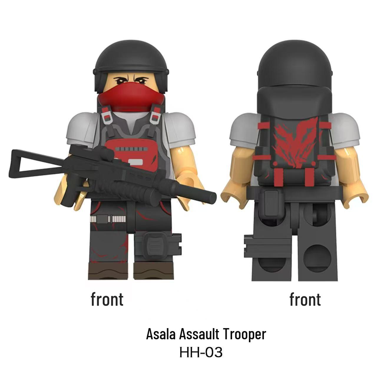 Cross-Border Building Blocks: Shield Soldier & Artillery Assembly Model