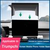 Car Mobile Phone Holder For Trumpchi GS8 ES9 GS3 E8 E9 M8 EMKOO 2022 2023 2024,Fixed Mount Screen Navigation Stand Bracket Base