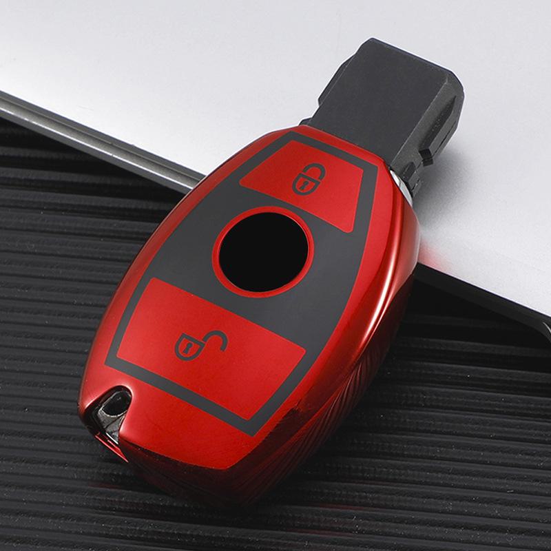 Mercedes-Benz Key Cover for C260L, E300L, C200L, GLC300, GLA200, E-Class, C-Class - Special Buckle Shell Package.