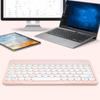 Ultra Thin Bluetooth Keyboard Mini Portable Keyboard Fashion Wireless Keyboard  Travel