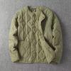 2024 Retro Quilted Thick Cotton Coat for Men - Trendy, Warm, All-Match Autumn/Winter Jacket