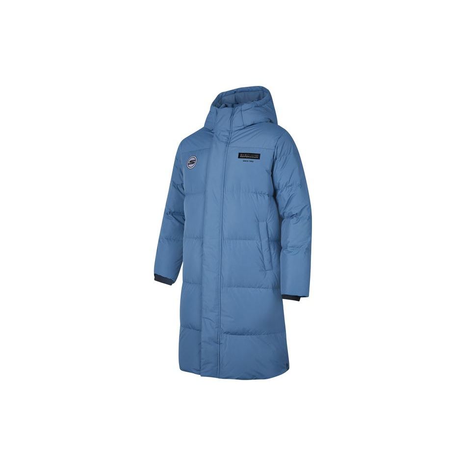 Skechers Sports Lifestyle Series Hooded Letter Print Waterproof Windproof Down Jacket Men Outerwear P423M125-0378 XL