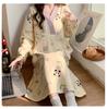 Maternity Labor and Postpartum Two-Piece Set: Summer/Autumn Nursing Gown and Inpatient Skirt for Pregnant Women