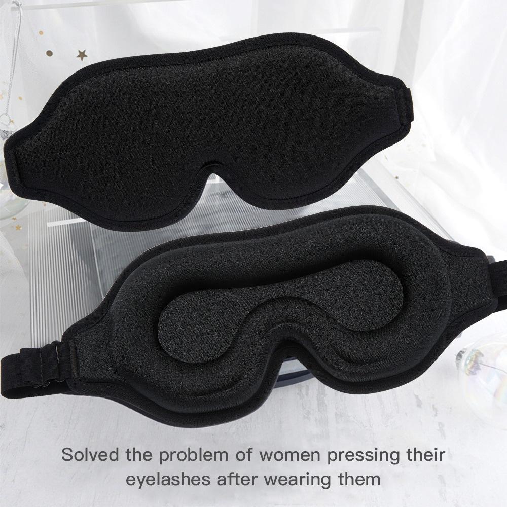 Eye Patch Sleeping Mask Ultralight 3D Shading Rest Relax Comfortable Soft Night Blindfold For Women Men Eye Shadow Travel Blindfold