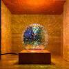 Creativity LED Night Light RGB USB Desk Lamp Sleep 3D Fireworks Star Atmosphere Light Glass Ball For Home Decor Sky Night Light