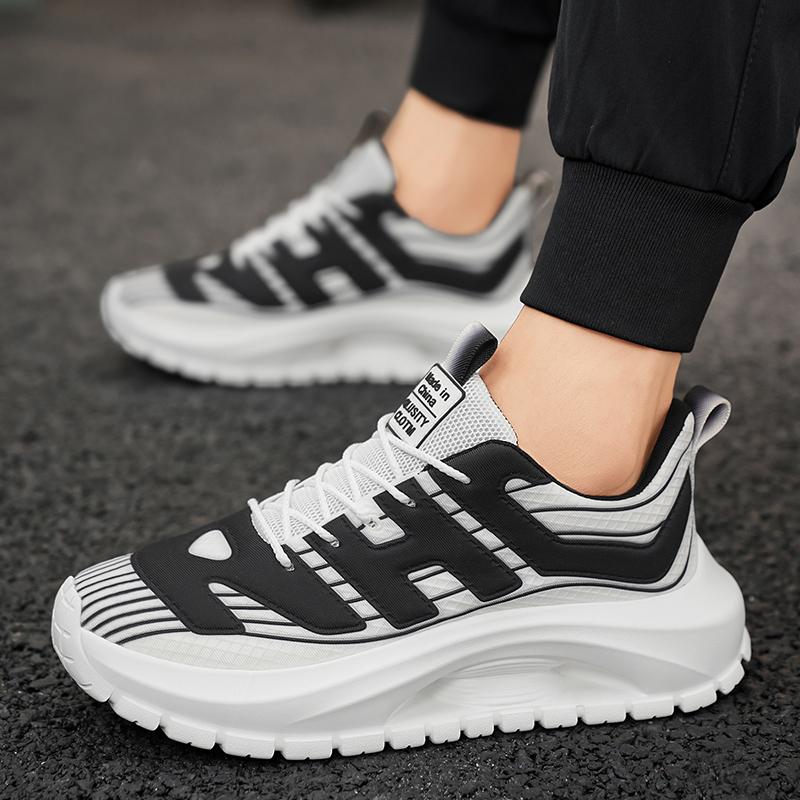 Men's Sports Shoes Low-top Ultra-lightweight Trendy Casual Breathable Running Shoes