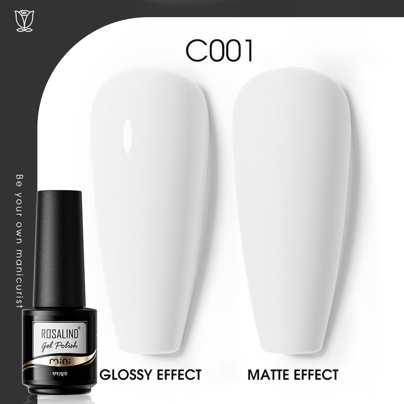 ROSALIND Gel Nail Polish Soak Off UV LED Nails Art Design Varnish Semi Permanent Gels Lacquer DIY Manicure