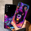 Cool Colored Cat Case for Samsung Galaxy A57 A15 A73 A51 A23 A25 A16 A52 A36 A05 A55 A06 A53 A17 A37 Phone Cover A70 A13 A12 A41