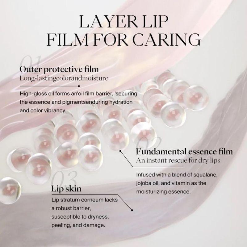 JOOCYEE - Nouveau Rouge à Lèvres Miroir Jelly - 2 Couleurs