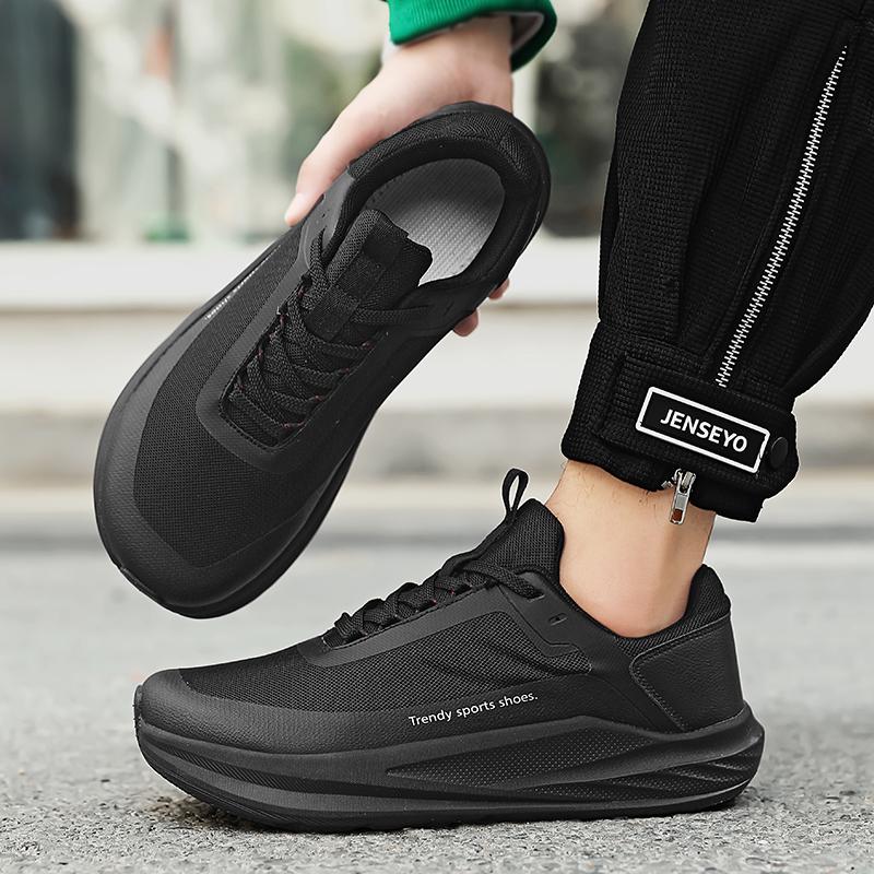 Spring Men'S Fashionable And Comfortable Casual Shoes Lightweight Shock Absorbent Breathable Outdoor Sports Running Shoes