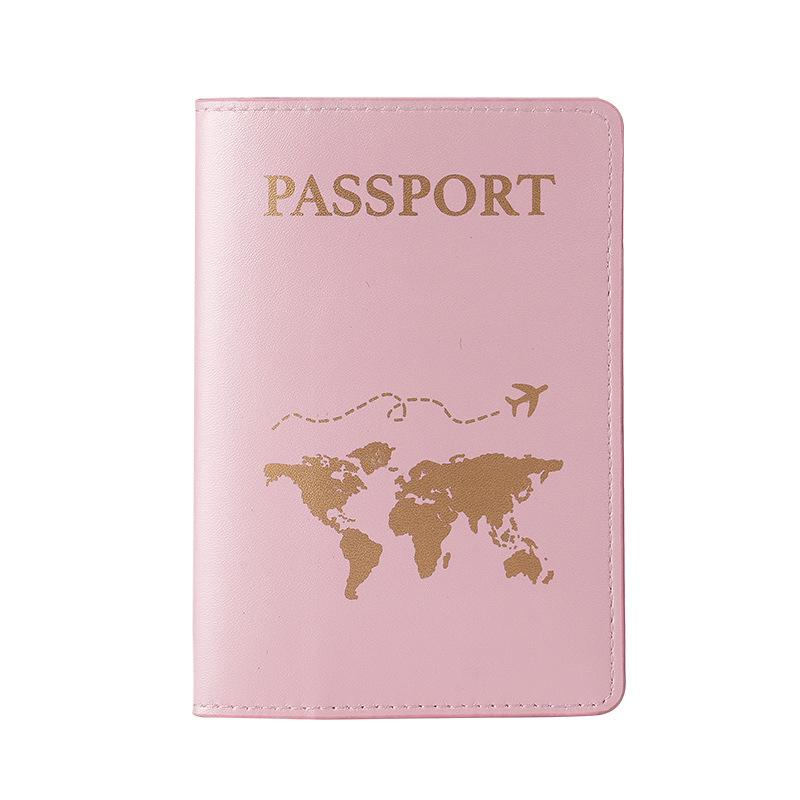 Cross-Border Travel Document Set: Passport Holder & Storage Bag