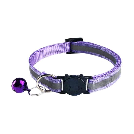 Reflective Puppy Dog Cat Adjustable Collar Release Buckle Neck Strap Pet Supply