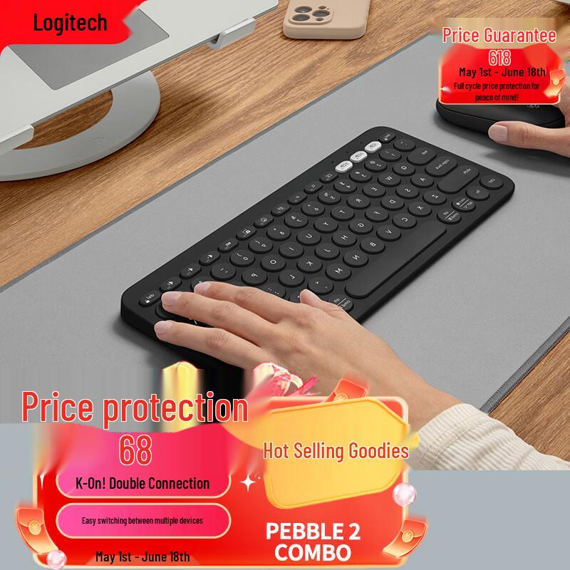 

Logitech Pebble 2 Combo Wireless Keyboard & Mouse Set