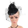 Fascinator Celebrity Vintage Mesh Headgear Top Hat Party Prom Veil Hair Accessories Hairpin Headgear