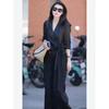 Women's 2025 Summer Fashion: Literary V-Neck Shirt & High-Waisted Wide-Leg Pants Set