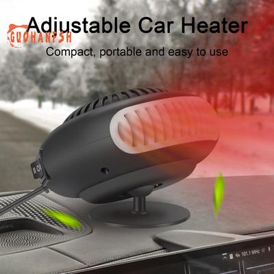Car Heater: 360-Degree Rotary Base, Plug-and-Play, Fast Heating, Low Noise, Portable Small Size, Car Interior Heater