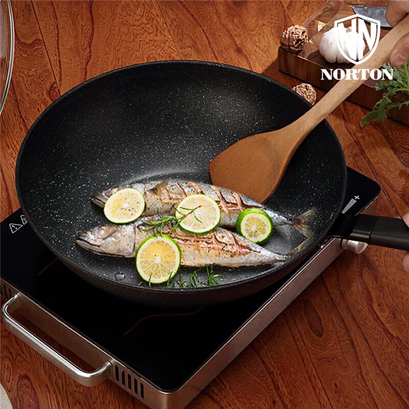 NORTONLIFELOCK Maifan Stein Antihaft-Bratpfanne