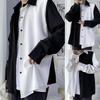 Long Sleeve Shirt Men's Autumn New Korean Style Trendy Teen Fashion Shirt Hong Kong Style Japanese Loose Plus Size Shirt