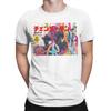 Chainsaw Man Reze T-Shirts für Herren  Neuheit 100% Baumwoll-Tees Rundhals Kurzarm T-Shirt Übergröße Tops